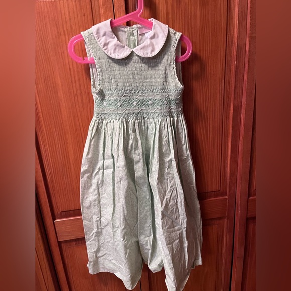 Sophie Dess smocked dress with rosettes - Picture 1 of 15